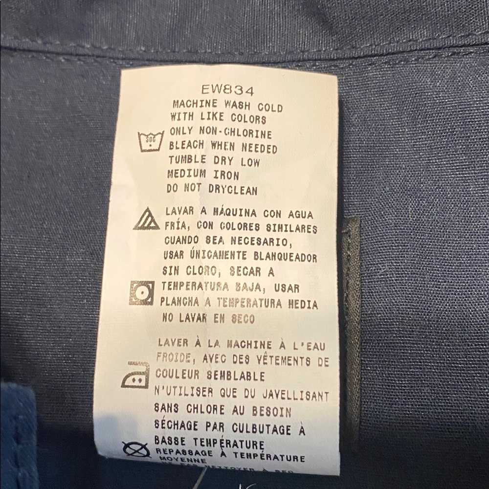 Dickies Men's Dark Blue Work Coverall Size XL Regular NWT Brand New - Picture 7 of 7